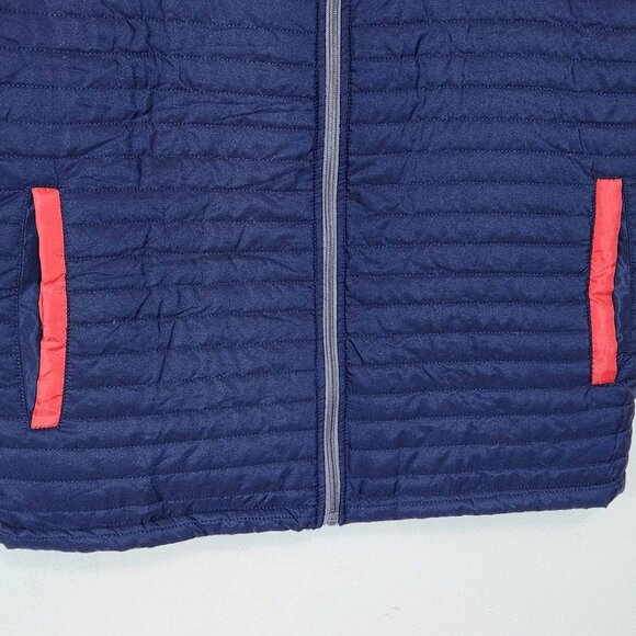 St. Louis Cardinals Navy and Red Quilted Vest Size XL Men's Cardinals Vest - Picture 3 of 9
